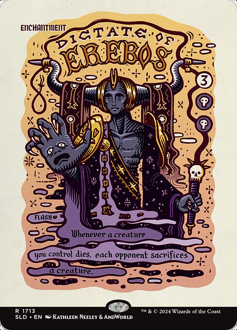 Dictate of Erebos (1713) [Secret Lair Drop]
