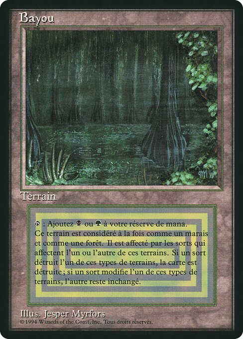 Bayou (283) [Foreign Black Border]
