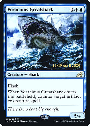 Voracious Greatshark (70s) [Ikoria: Lair of Behemoths Promos]
