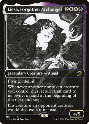 Liesa, Forgotten Archangel (319) [Innistrad: Midnight Hunt] [Showcase]