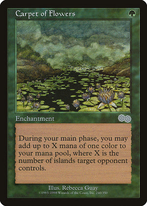 Carpet of Flowers (240) [Urza's Saga]