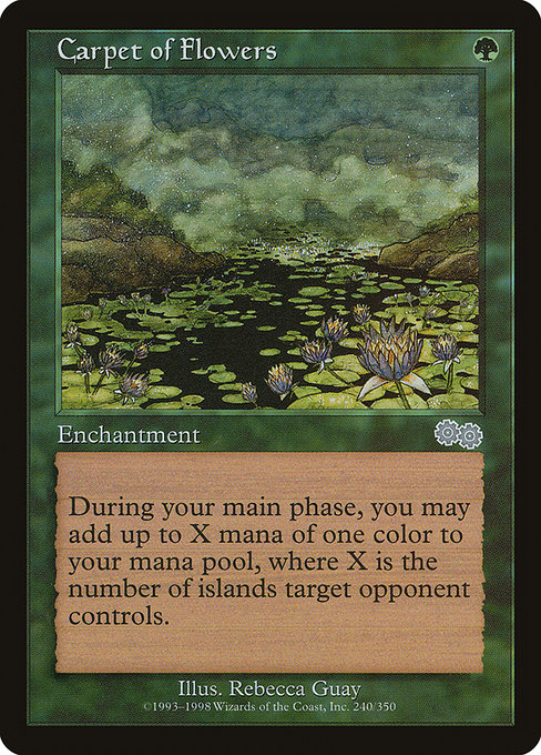 Carpet of Flowers (240) [Urza's Saga]