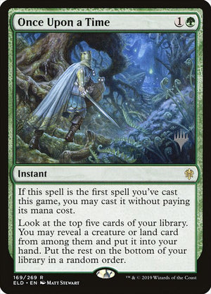 Once Upon a Time (169p) [Throne of Eldraine Promos]