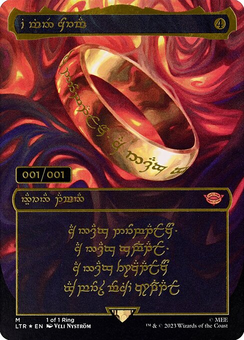 The One Ring (0) [The Lord of the Rings: Tales of Middle-earth] [Borderless]