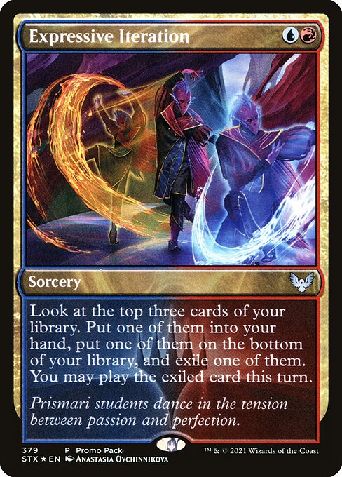 Expressive Iteration (379) [Strixhaven: School of Mages]