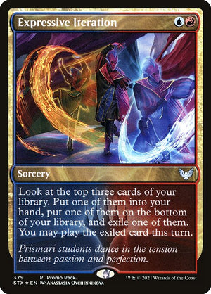 Expressive Iteration (379) [Strixhaven: School of Mages]