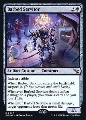 Barbed Servitor (77s) [Murders at Karlov Manor Promos]
