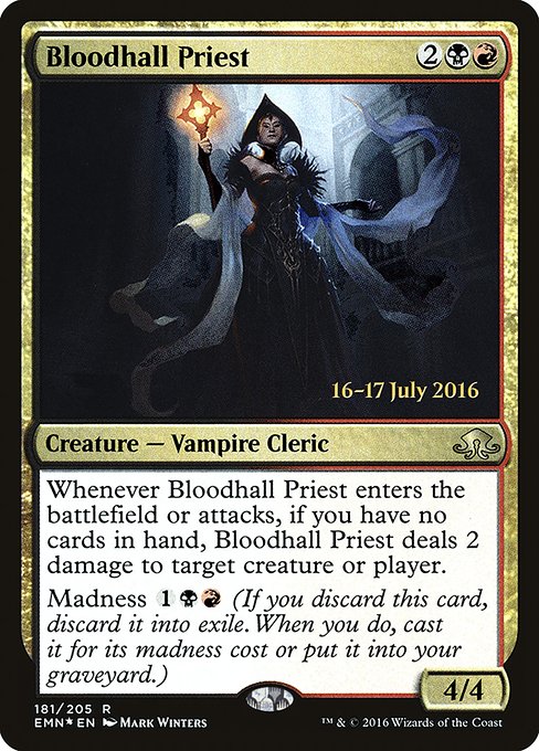 Bloodhall Priest (181s) [Eldritch Moon Promos]