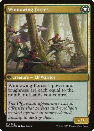 Invasion of Lorwyn // Winnowing Forces (236) [March of the Machine] Reverse