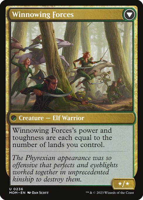 Invasion of Lorwyn // Winnowing Forces (236) [March of the Machine] Reverse