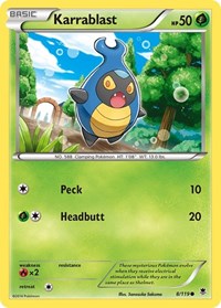 Karrablast (8/119) [XY Phantom Forces]
