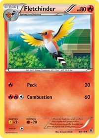 Fletchinder (9/119) [XY Phantom Forces]