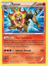 Pyroar (12/119) [XY Phantom Forces]