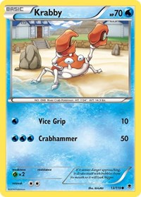 Krabby (13/119) [XY Phantom Forces]