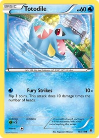 Totodile (15/119) [XY Phantom Forces]