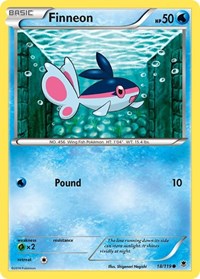 Finneon (18/119) [XY Phantom Forces]