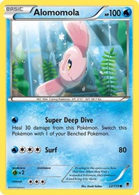 Alomomola (22/119) [XY Phantom Forces]