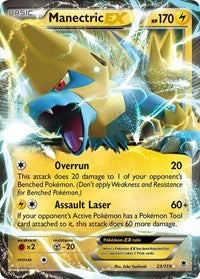 Manectric EX (23/119) [XY Phantom Forces]