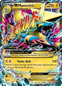 M Manectric EX (24/119) [XY Phantom Forces]