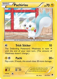 Pachirisu (25/119) [XY Phantom Forces]