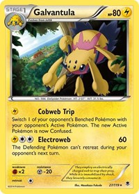 Galvantula (27/119) [XY Phantom Forces]