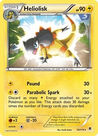 Heliolisk (30/119) [XY Phantom Forces]