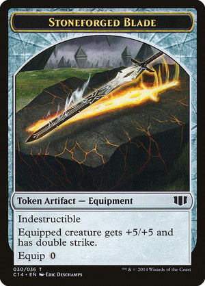 Stoneforged Blade // Germ Double-Sided Token (30 // 14) [Commander 2014]