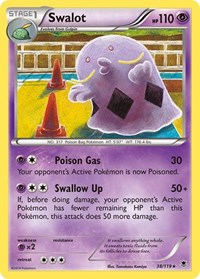 Swalot (38/119) [XY Phantom Forces]