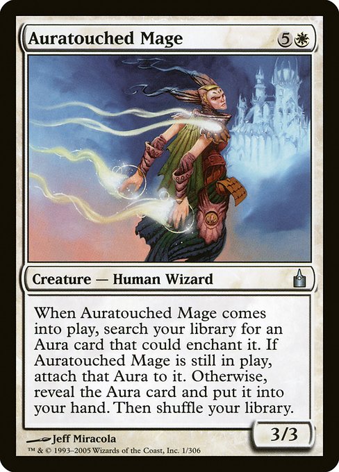 Auratouched Mage (1) [Ravnica: City of Guilds]