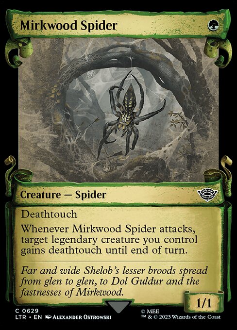 Mirkwood Spider (629) [The Lord of the Rings: Tales of Middle-earth] [Showcase]