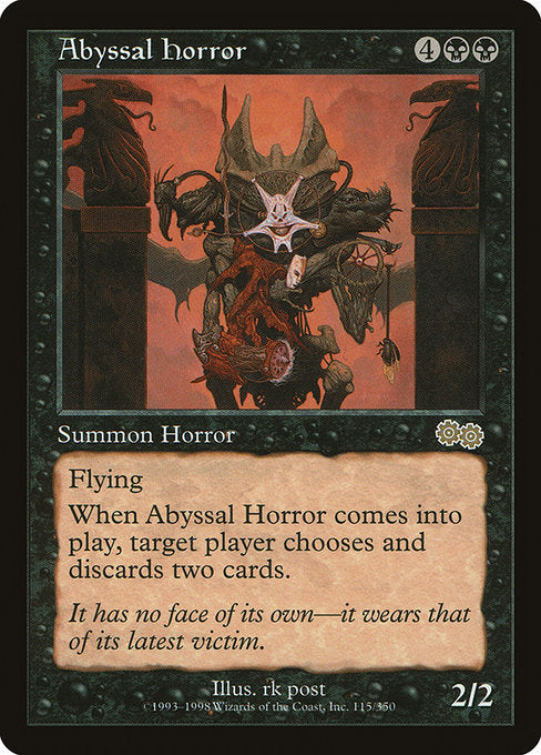 Abyssal Horror (115) [Urza's Saga]