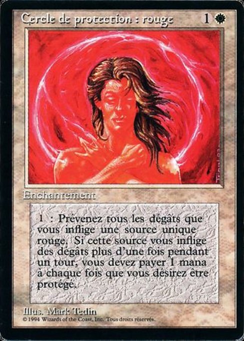Circle of Protection: Red (12) [Foreign Black Border]