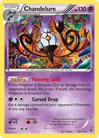Chandelure (43/119) [XY Phantom Forces]