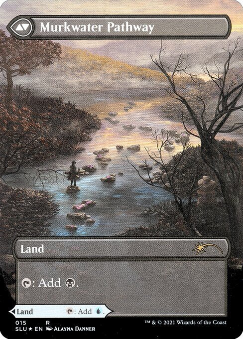 Clearwater Pathway // Murkwater Pathway (15) [Secret Lair: Ultimate Edition] [Borderless]