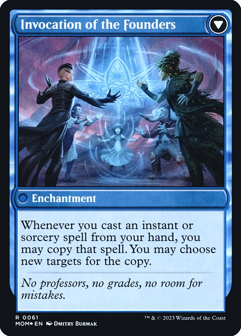 Invasion of Arcavios // Invocation of the Founders (61s) [March of the Machine Promos] Reverse