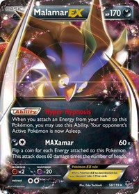 Malamar EX (58/119) [XY Phantom Forces]