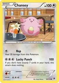 Chansey (80/119) [XY Phantom Forces]