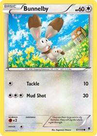 Bunnelby (87/119) [XY Phantom Forces]