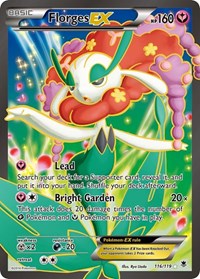 Florges EX (116 Full Art) (116/119) [XY Phantom Forces]