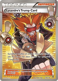 Lysandre's Trump Card (118 Full Art) (118/119) [XY Phantom Forces]