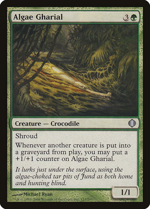 Algae Gharial (123) [Shards of Alara]