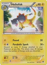 Heliolisk - 30/119 (XY Phantom Forces) (030/119) [Deck Exclusives]