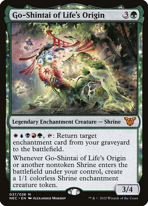 Go-Shintai of Life's Origin (37) [Neon Dynasty Commander]