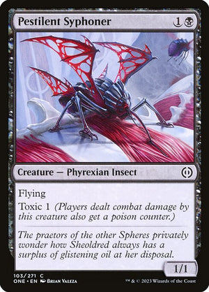 Pestilent Syphoner (103) [Phyrexia: All Will Be One]