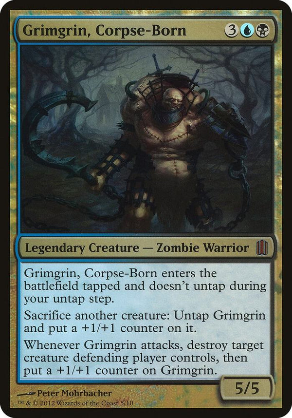 Grimgrin, Corpse-Born (Commander's Arsenal) [Oversize Cards]