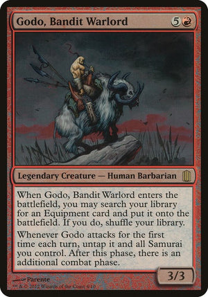 Godo, Bandit Warlord (Commander's Arsenal) [Oversize Cards]