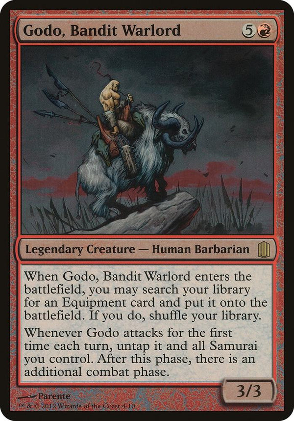 Godo, Bandit Warlord (Commander's Arsenal) [Oversize Cards]