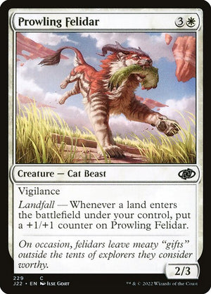 Prowling Felidar (229) [Jumpstart 2022]