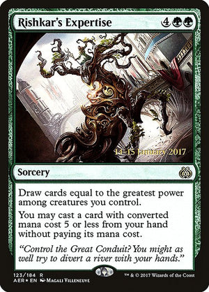 Rishkar's Expertise (123s) [Aether Revolt Promos]