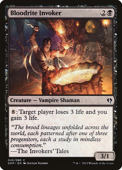 Bloodrite Invoker (45) [Duel Decks: Zendikar vs. Eldrazi]